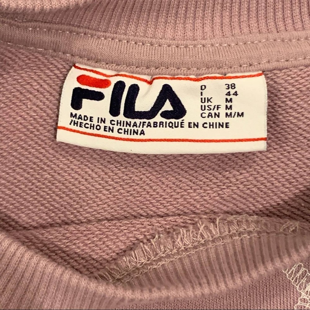 FILA Crewneck Long-sleeve Sweater - Medium - Picture 2 of 6